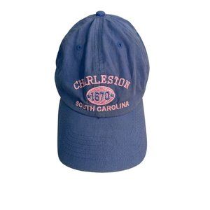 Charleston South Carolina 1670 Cap by J Hats OS Adjustable Periwinkle and Pink